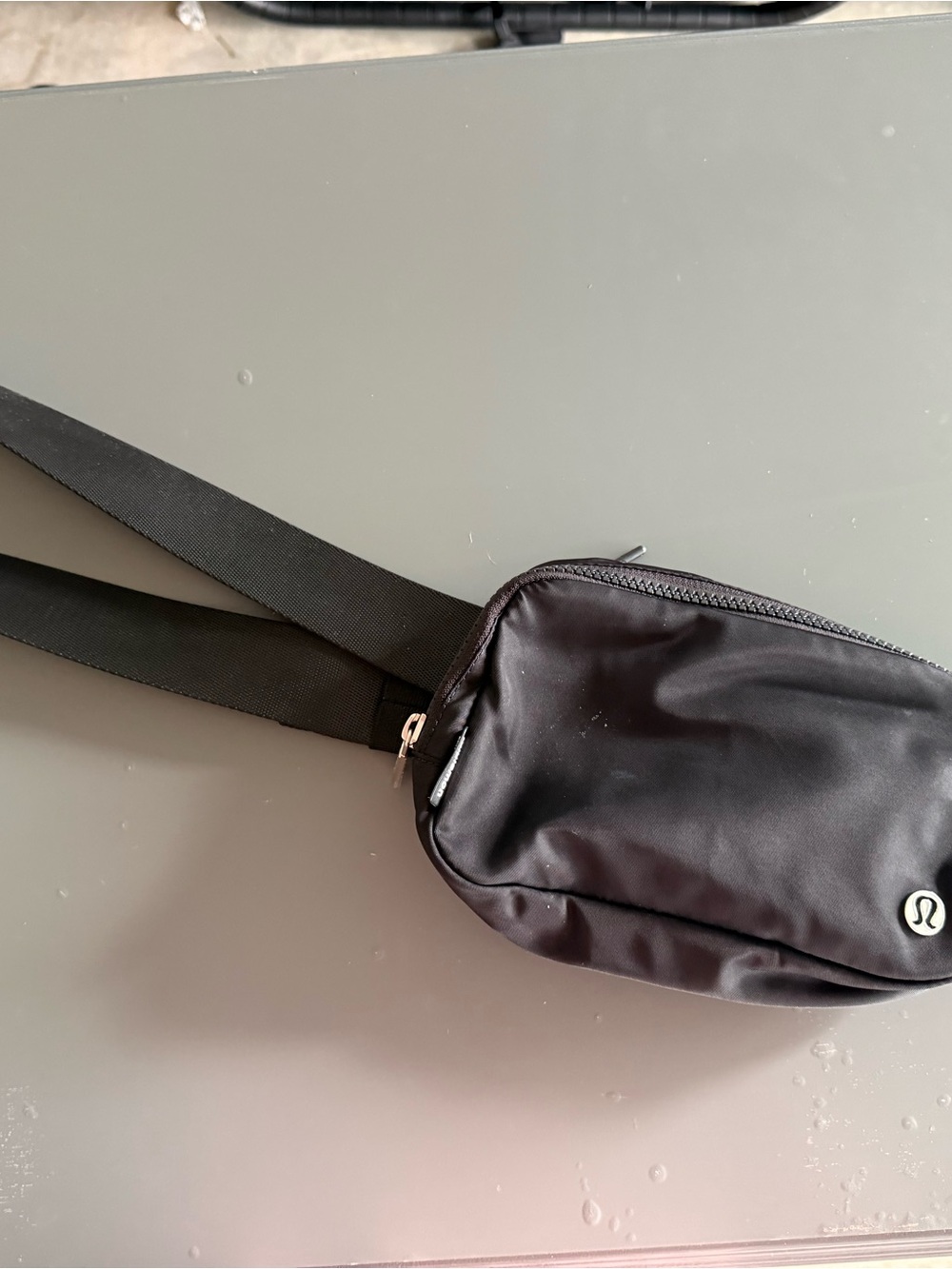 LuLulemon Black Crossbody Belt Bag